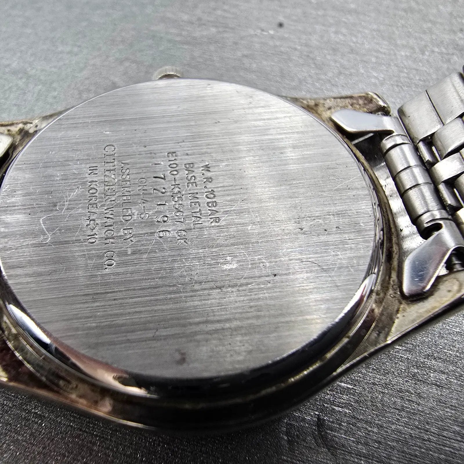 Citizen Eco-Drive Junction Watch Men 36mm Silver Dial Steel REDA!!! Daydate Runs9