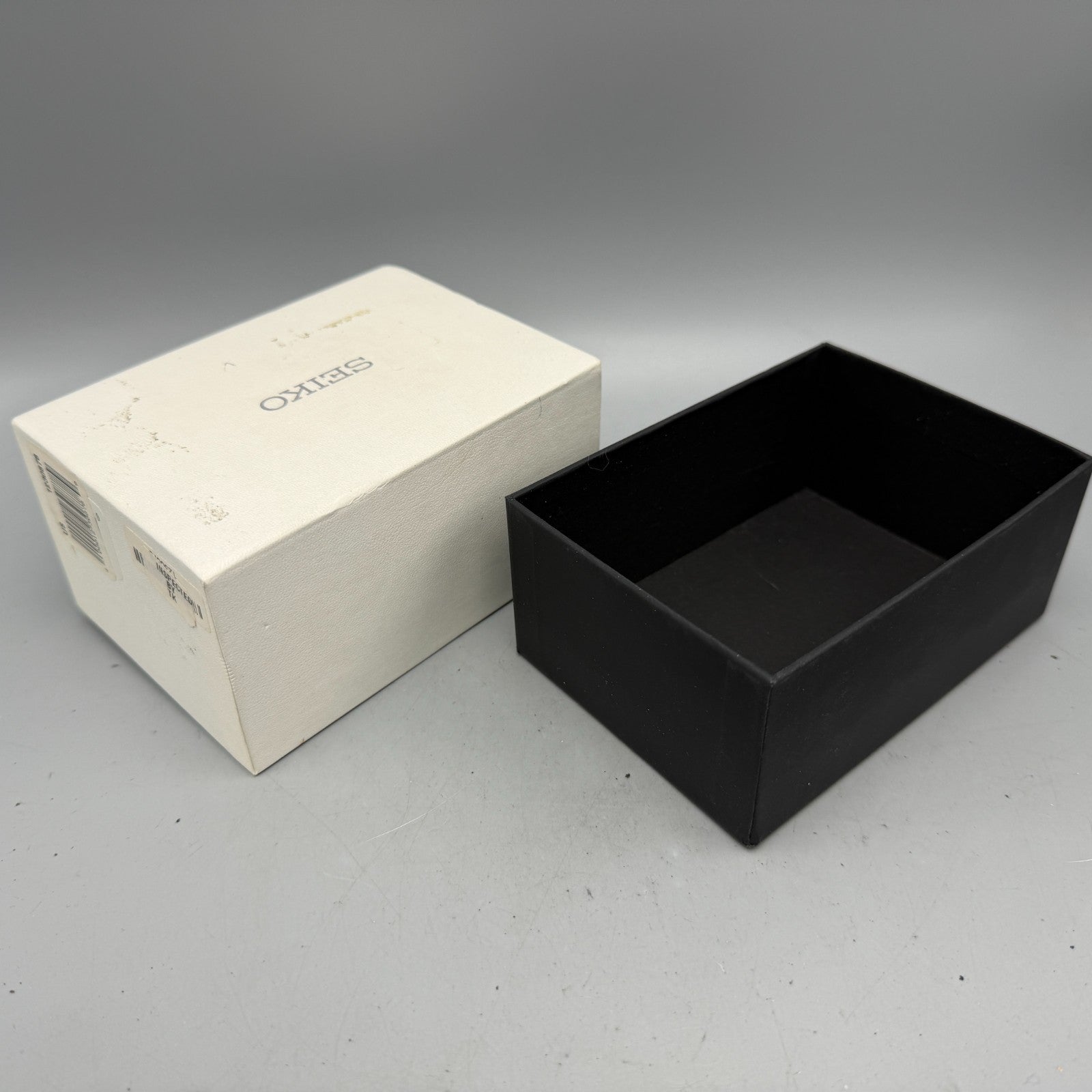 Seiko Presentation Watch Box Case Black & White Cardboard FSSB3E KLF2