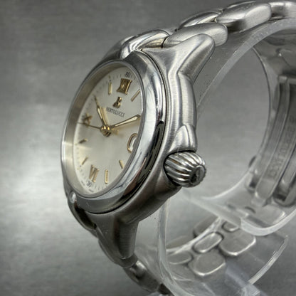 Bertolucci Pulchra Watch Women 29mm Silver Dial Stainless Steel Date New Battery2