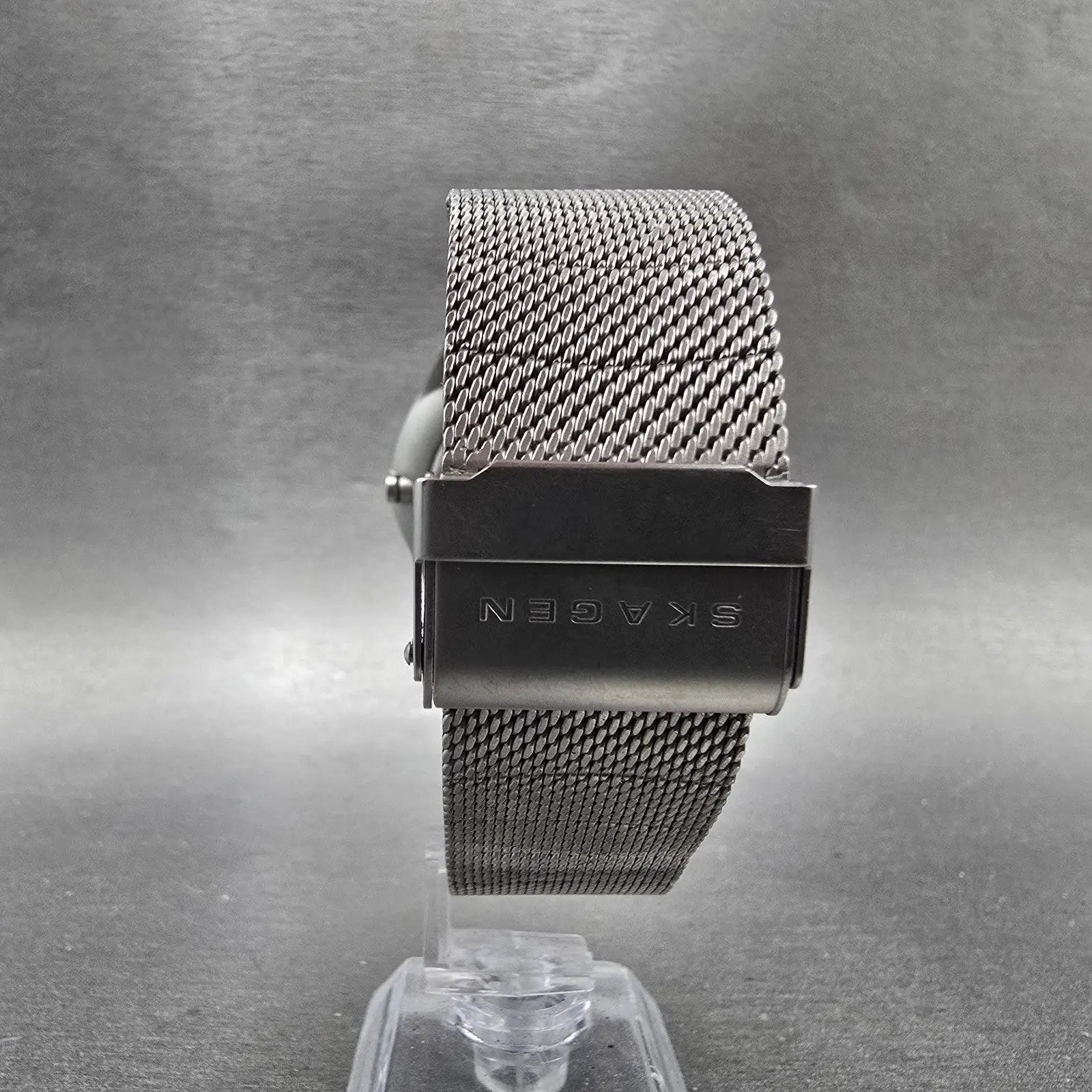 Skagen Watch Men 38mm Silver Dial Silver Tone Round 916XLSSS PARTS Small Seconds9