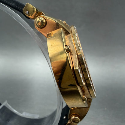 Invicta Russian Diver Watch Women 36mm Pink Dial Gold Tone Daydate 37911 New Bat3