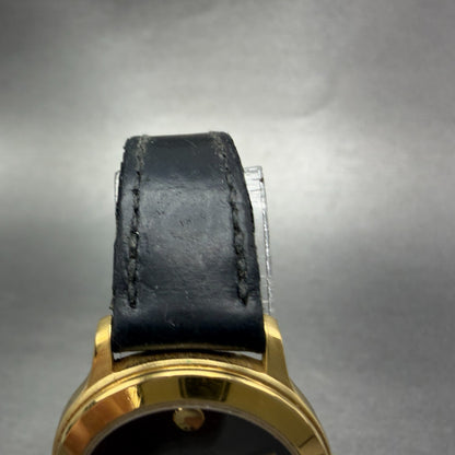 Movado Museum Watch Women 26mm Black Dial Gold Tone Round 87-E4-0814 New Battery4