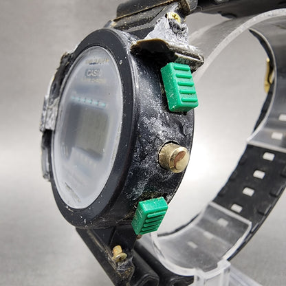 Casio GShock DW6200 Watch Men 44mm Digital Black Tone Alarm Chrono New Battery2