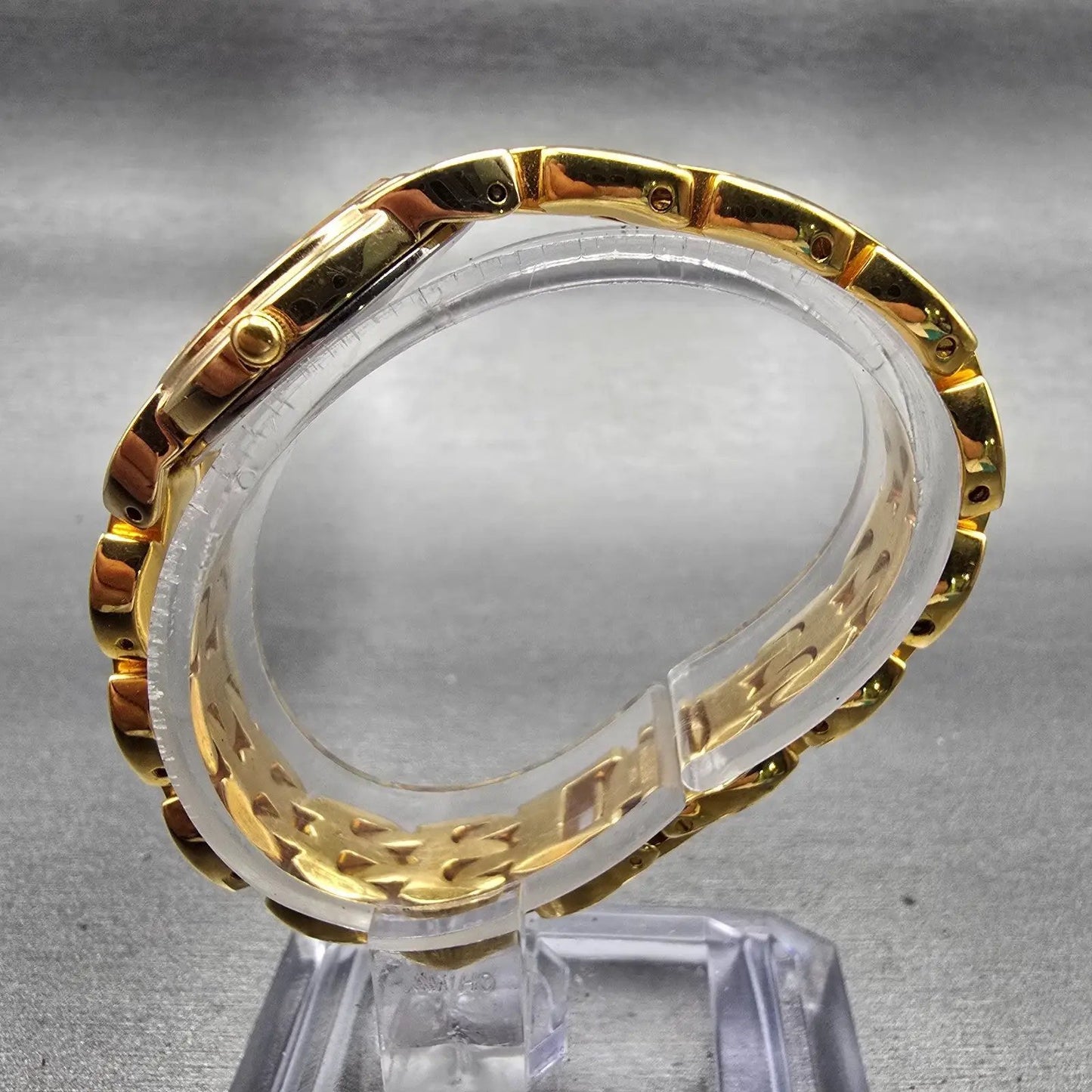 Seiko Watch Women 16mm White Dial Gold Tone Oval Y150-5P00 New Battery Vintage6