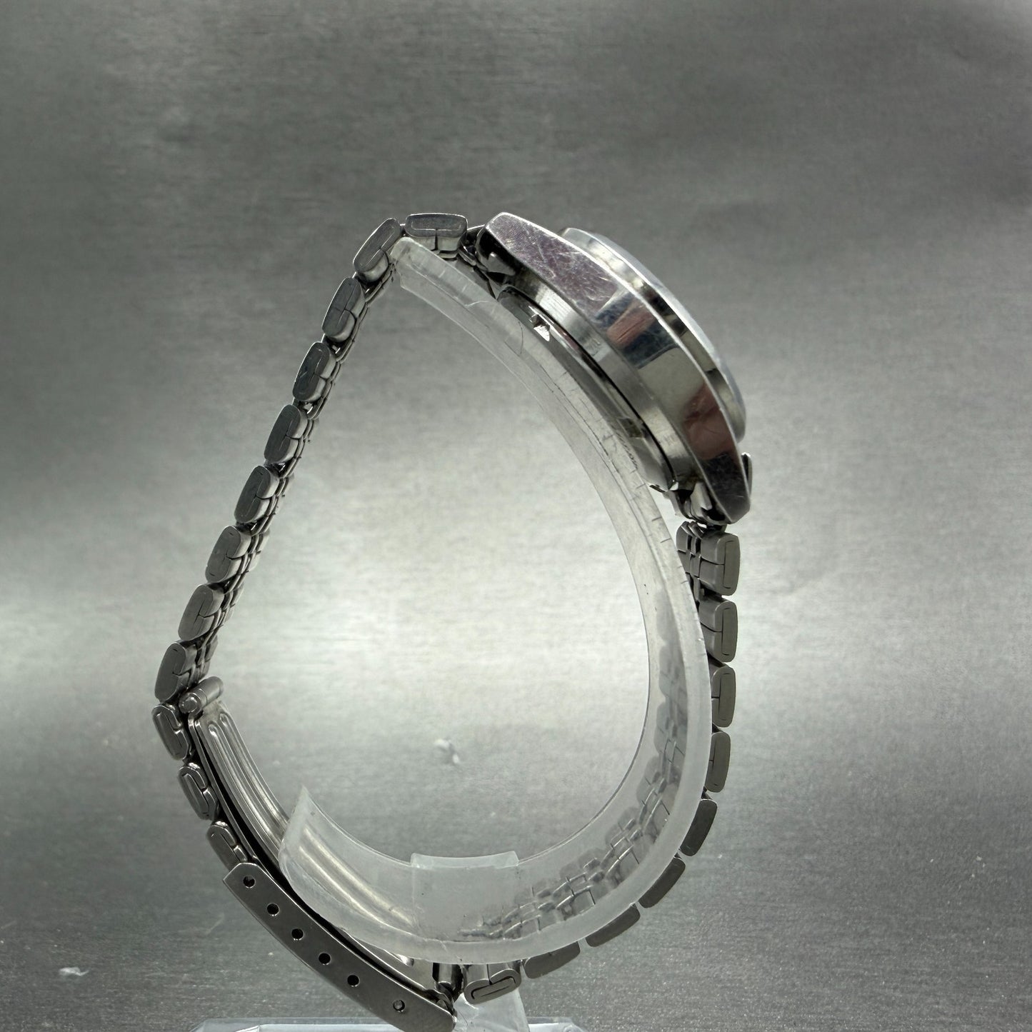 Seiko Watch Women 25mm Silver Dial Silver Tone Daydate 7903-0090 New Battery8