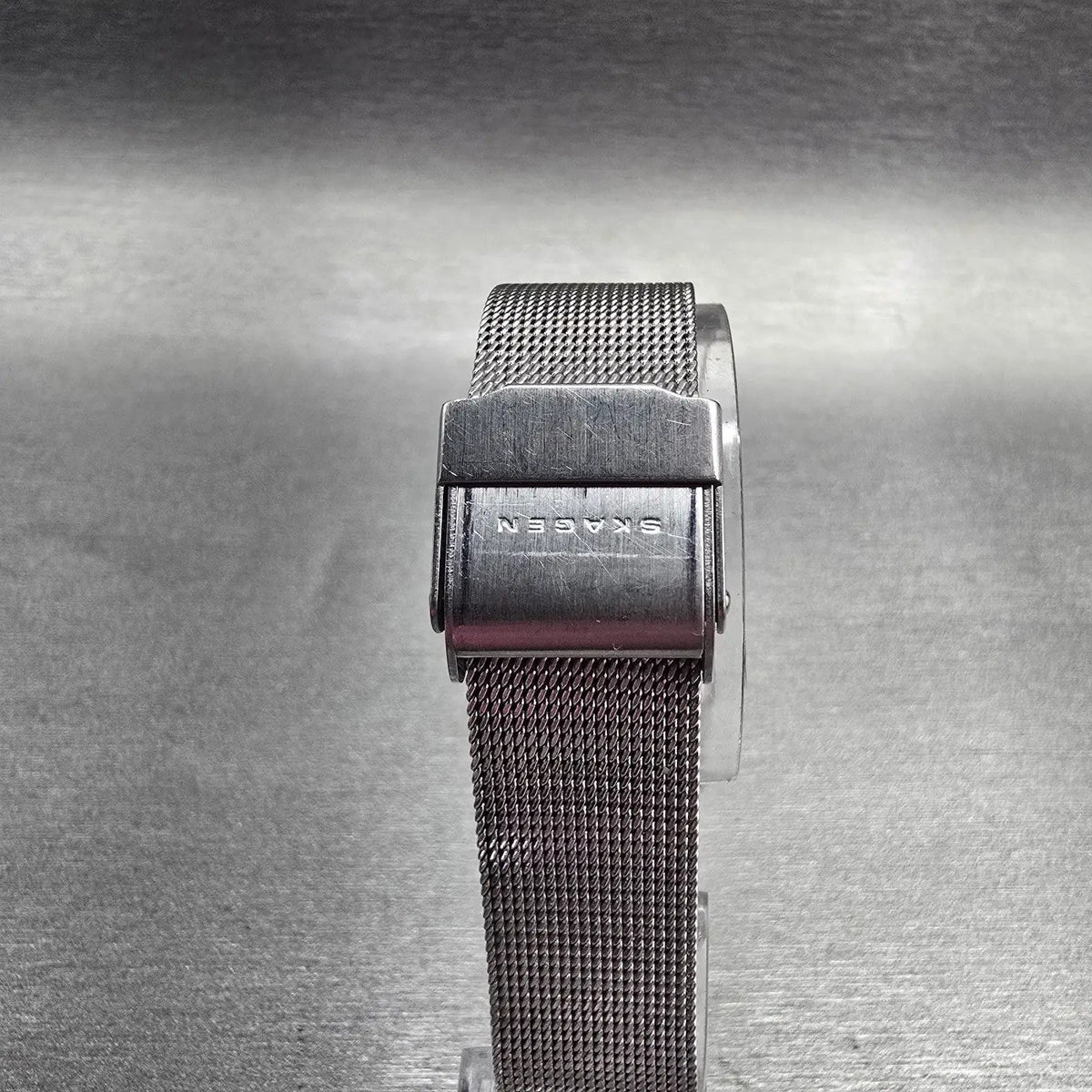 Skagen Freja Watch Women 26mm Black Dial Silver Tone Round 358SSSBD New Battery7