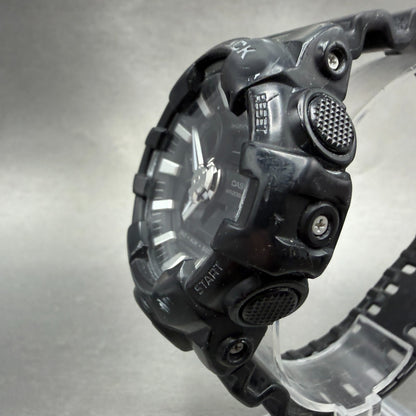 Casio G-Shock GA-700 Watch Men 53mm Analog Digital Black Alarm Chrono New Batt A2