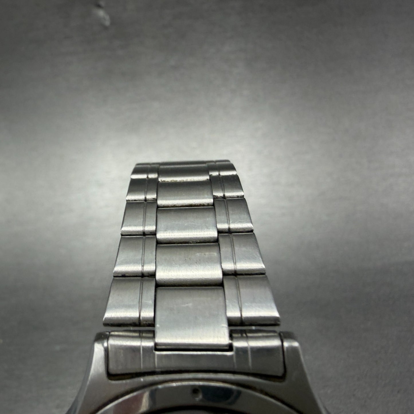 Casio AW-100 Watch Men 35mm Analog Digital Silver Alarm Round New Battery4
