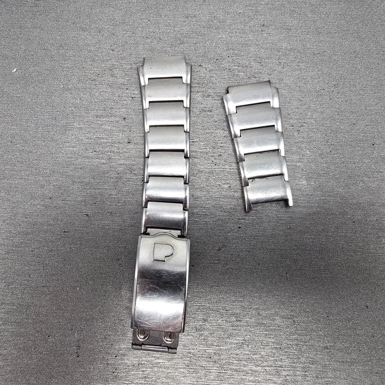 Pulsar P3 Bracelet 15mm Stainless Steel Vintage 1970s Mens0