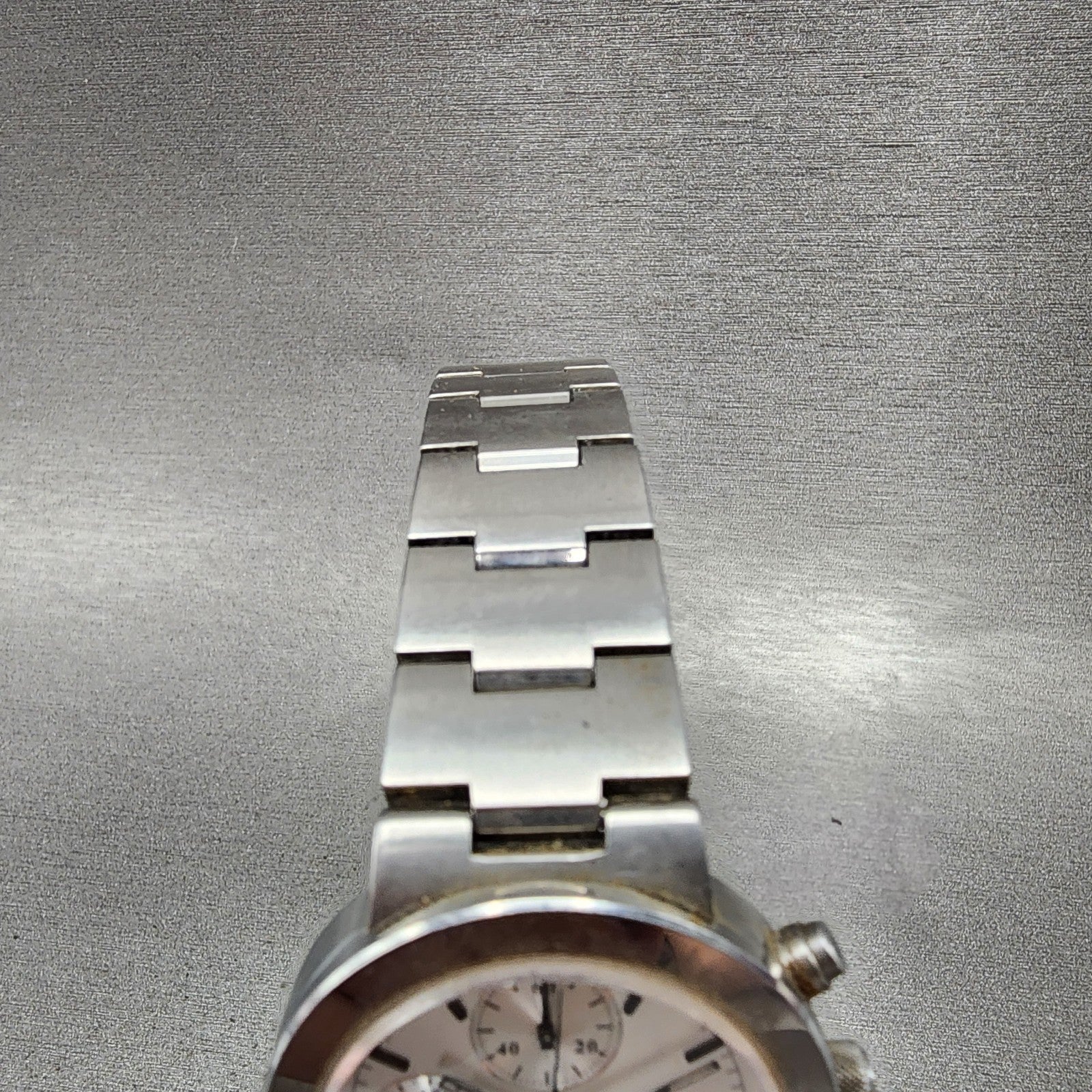 Citizen XC Chronograph Watch Women 34mm Silver Dial Silver Tone Date New Battery4