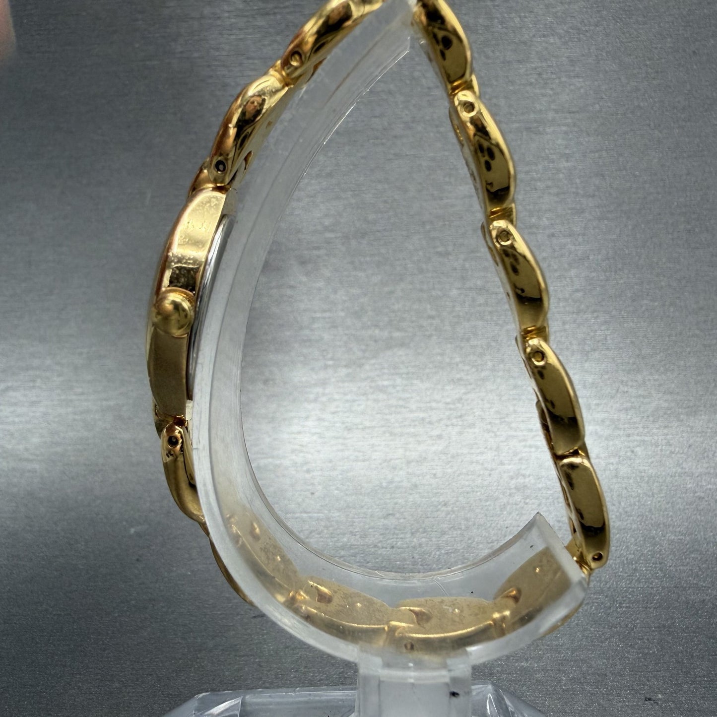 Seiko Pulsar Watch Women 16mm MOP Dial Gold Tone Oval V4005850 New Battery6