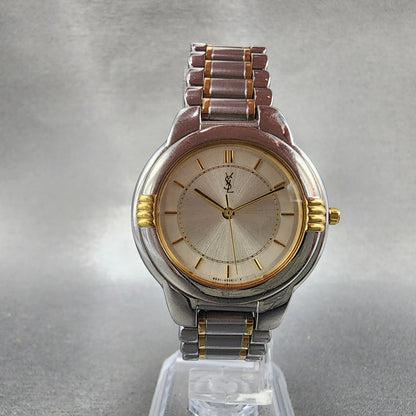 Yves Saint Laurent Watch Women 32mm Champagne Dial Two Tone 6031G11246 PARTS6
