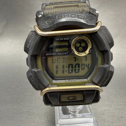 Casio G-Shock GD-400 Watch Men 48mm Digital Black Green Alarm Chrono New Batt AB0
