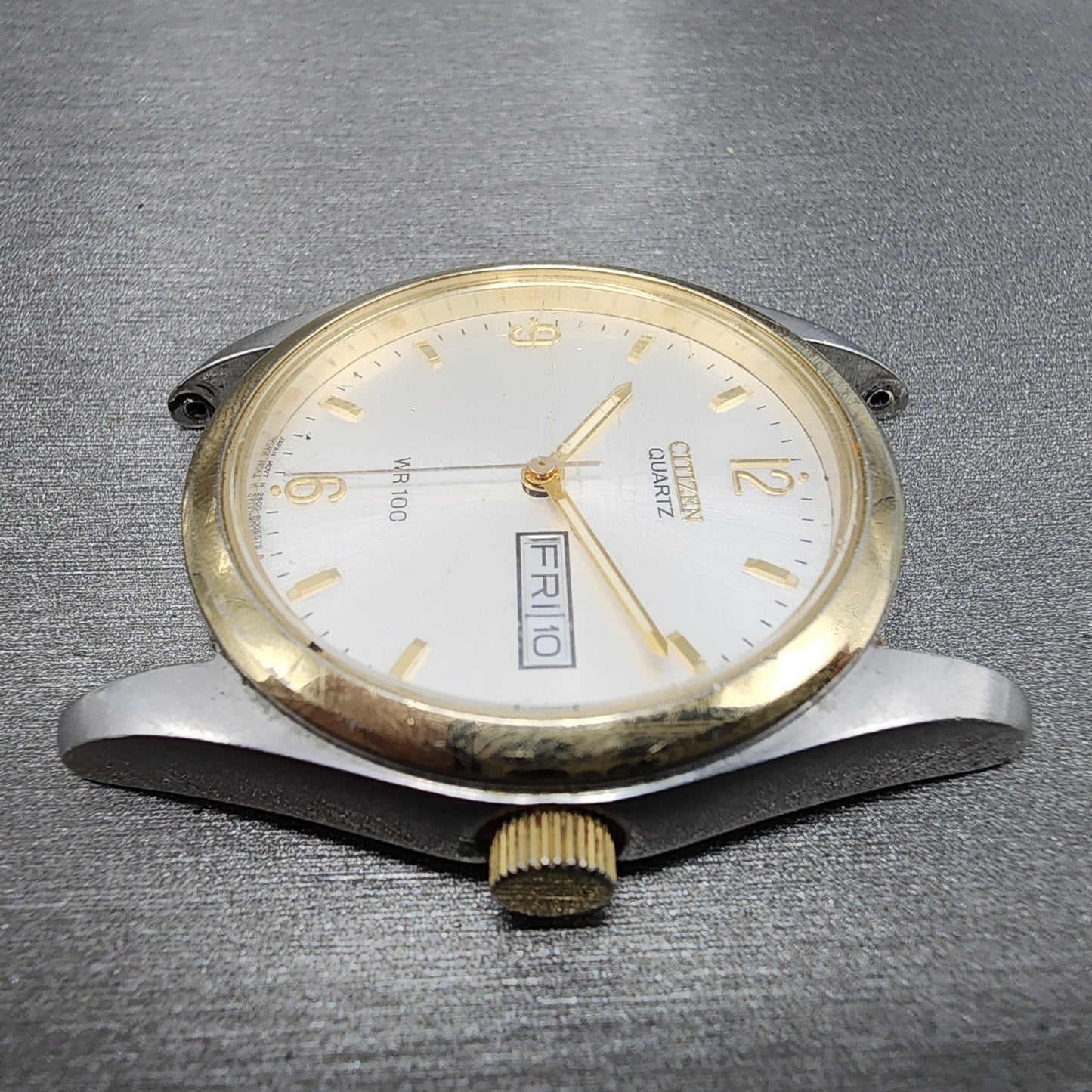 Citizen Watch Men 36mm Silver Dial Two Tone Daydate Round 2500R000144 PARTS6