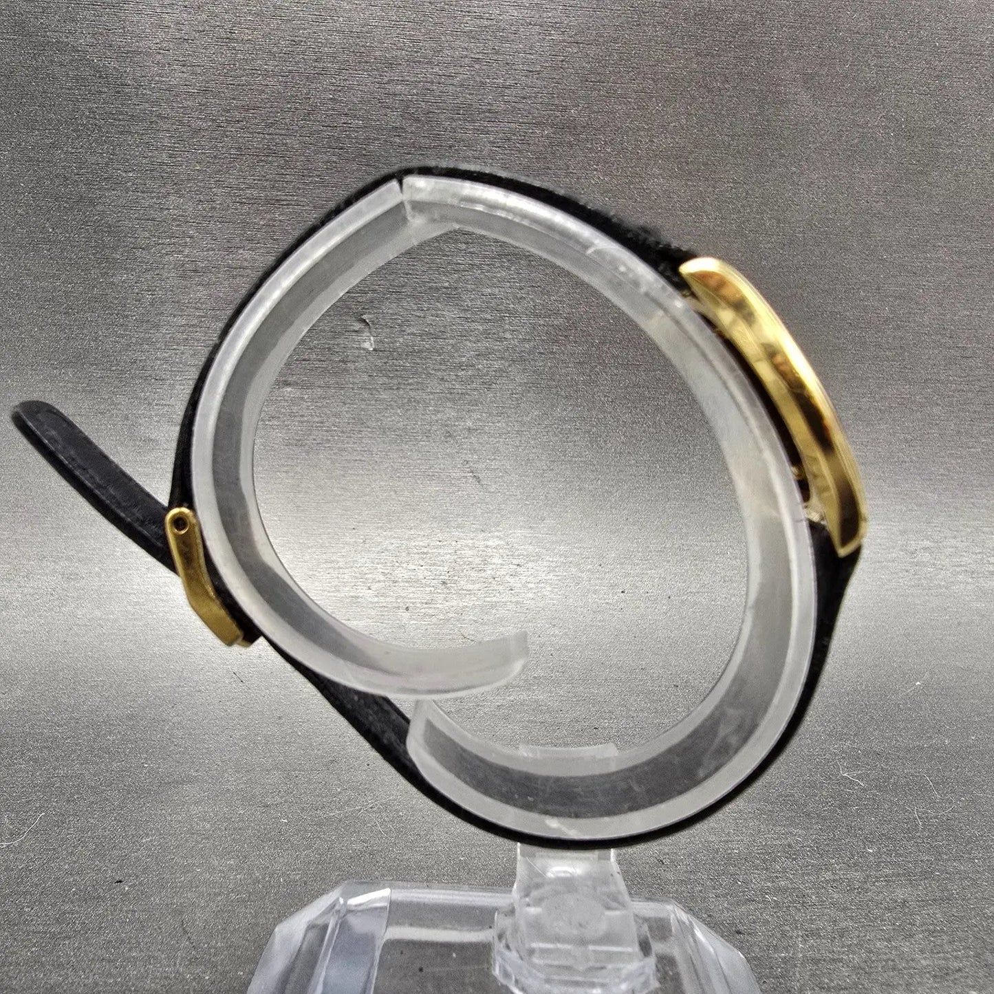 Movado Museum Watch Women 24mm Black Dial Gold Tone Round 88.66.820 PARTS9