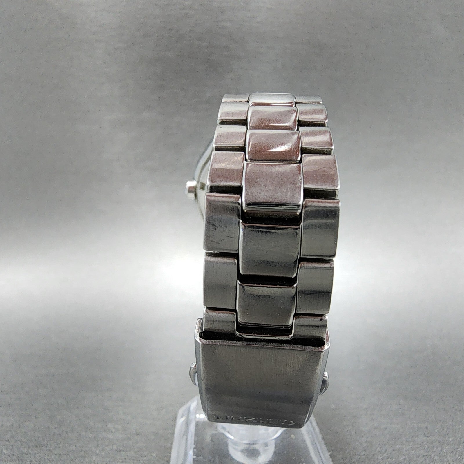 Citizen EcoDrive Watch Women 34mm Silver Dial Steel Daydate Round Crystal Works7