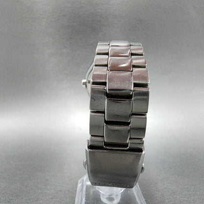 Citizen EcoDrive Watch Women 34mm Silver Dial Steel Daydate Round Crystal Works7