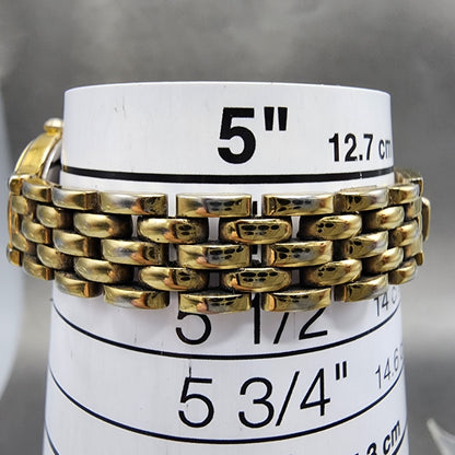 Seiko Watch Women 19mm White Dial Gold Tone Round 1N000C49 New Battery11
