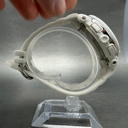 Casio Baby-G Watch Women 43mm Analog Digital White Alarm Chrono BGA-152 New Batt8