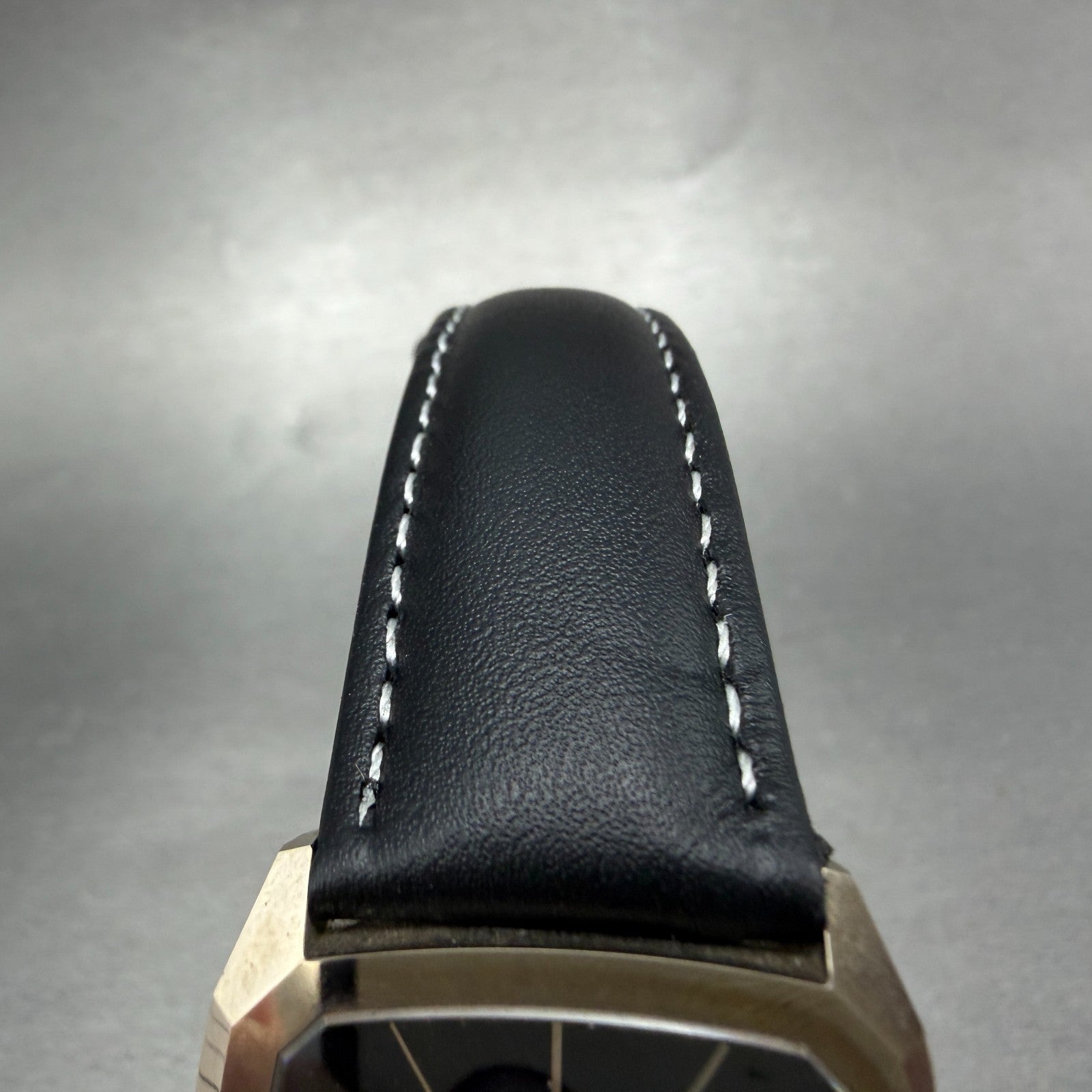 Citizen Exceed Tank Watch Men 29mm Black Dial Silver Tone 4-798422 New Battery4