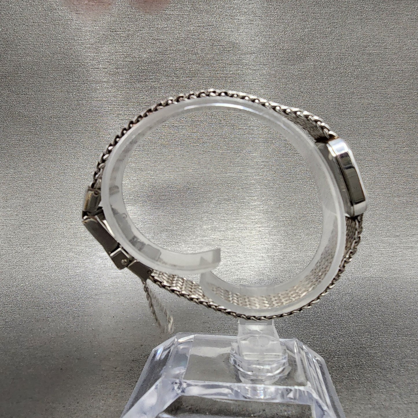 Seiko Watch Women 21mm Silver Dial Silver Tone Octagon 14005900 New Battery8