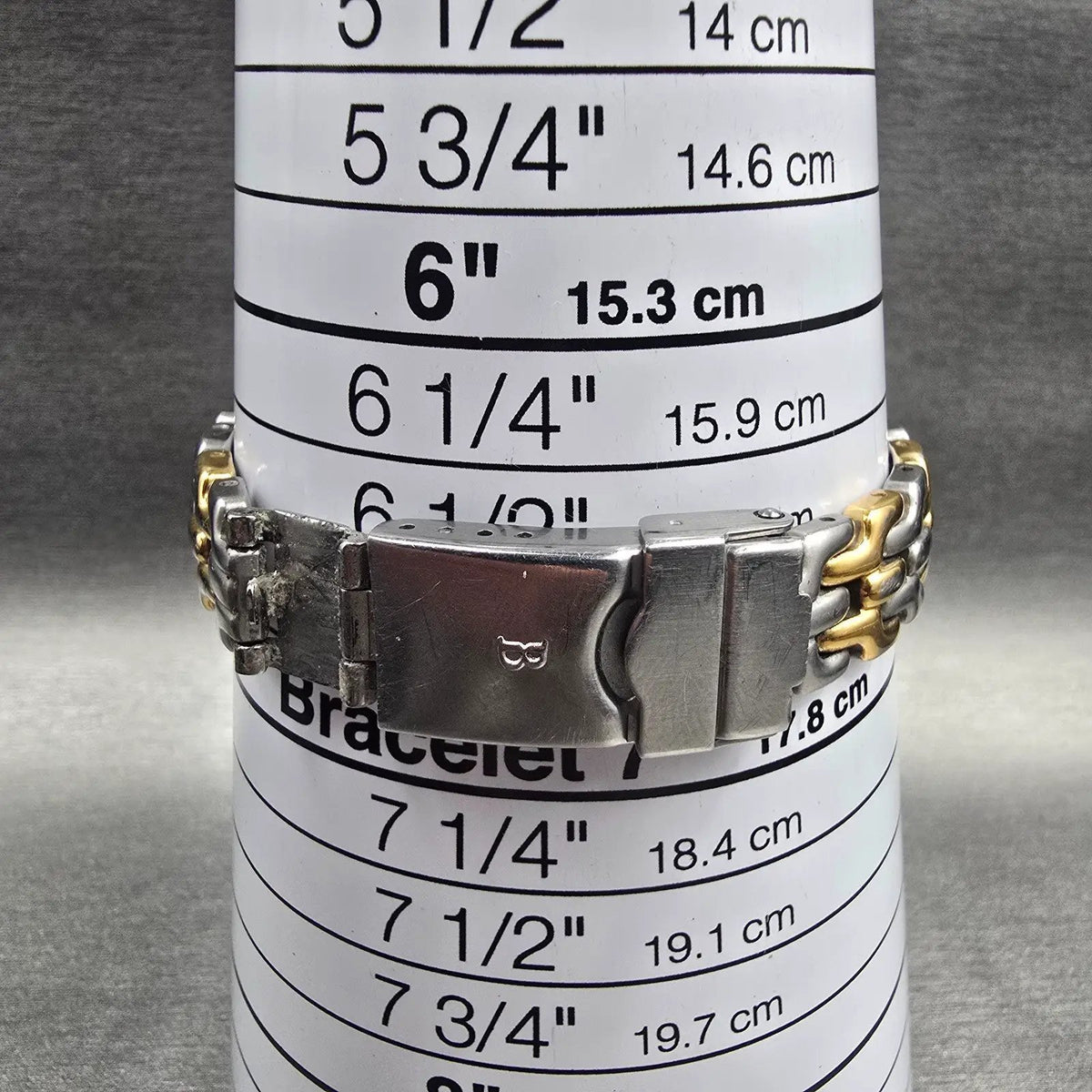 Bulova Marine Star Womens Watch 24mm Champagne Dial Two Tone Date 98M41 New Batt9