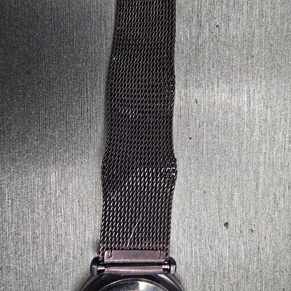 Skagen Denmark Watch Women 25mm MOP Dial Purple Tone Round 107SMMD New Battery11