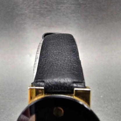 Movado Museum Safiro Watch Women 23mm Black Dial Steel 81.C1.827 New Battery4