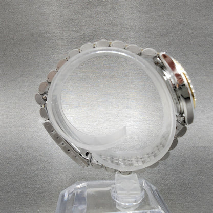 Citizen Watch Women 26mm MOP Dial Crystal Bezel Two Tone Daydate EQ053450D8