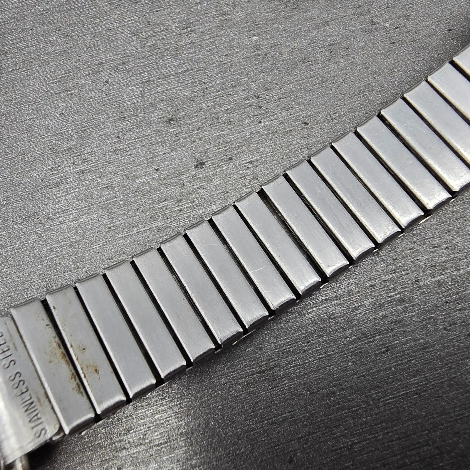 Navajo Sterling Silver Watch Band Tips 17mm Eagle Feather Design Vintage13