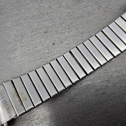 Navajo Sterling Silver Watch Band Tips 17mm Eagle Feather Design Vintage13