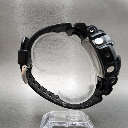 Casio GShock GA201 Watch Men 53mm Black Analog Digital Alarm Chrono New Batt8
