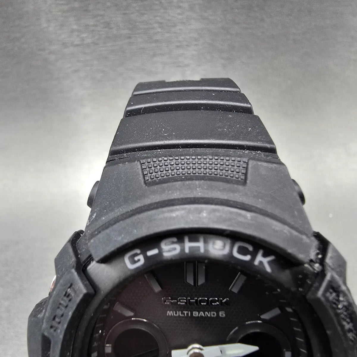Casio G-Shock AWG-M100B Watch Men 46mm Black Alarm Chrono Solar Works JP4