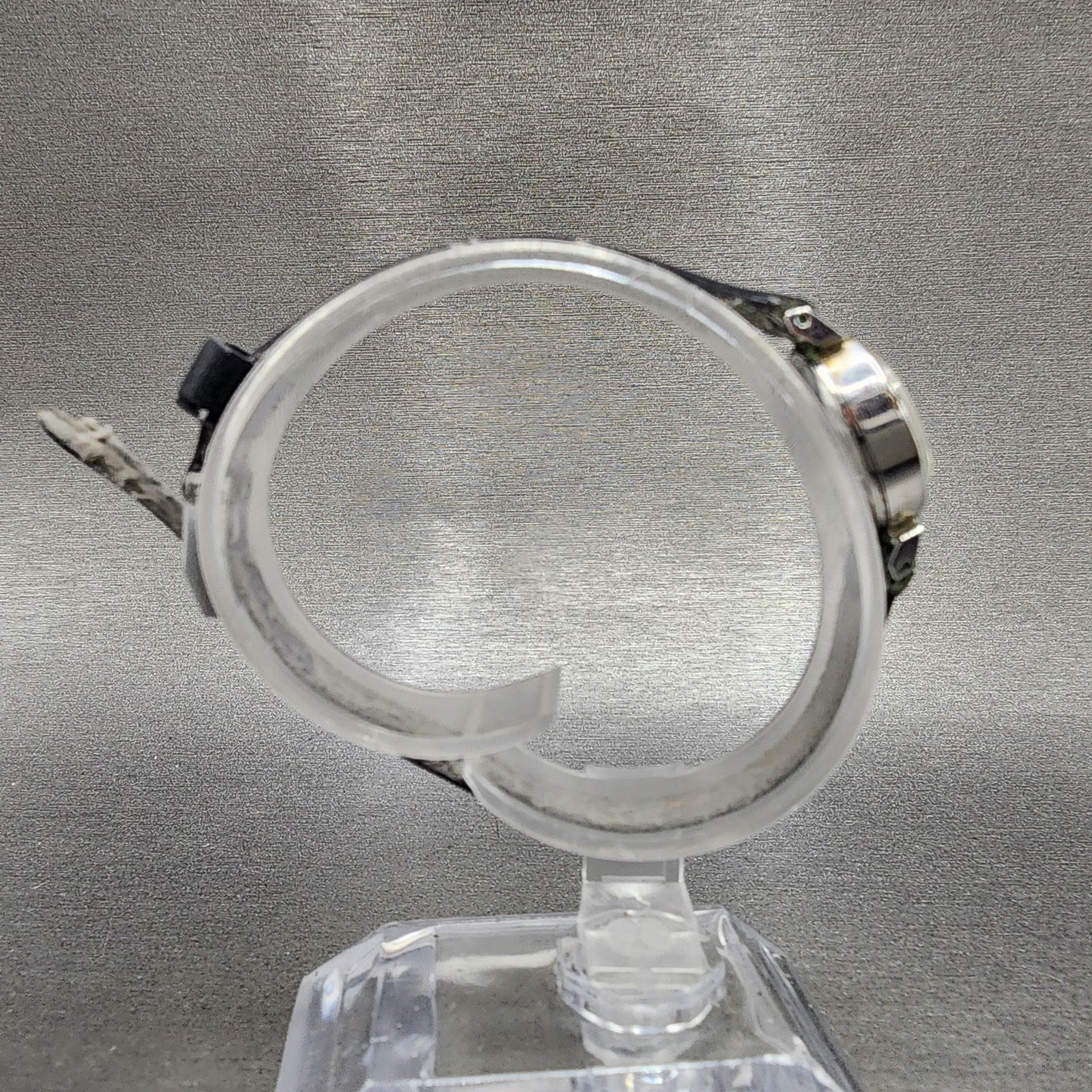 Seiko Solar Watch Women 15mm Silver Dial Silver Tone Manual Oval 100470 Runs8