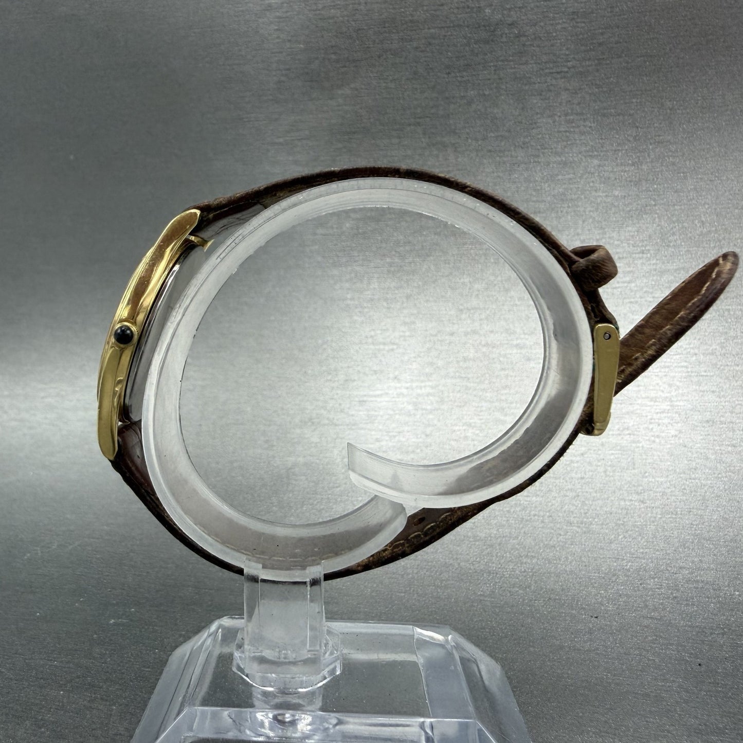 Seiko Watch Women 28mm Gold Dial Gold Tone Round 4N00-0720 New Battery Vintage6