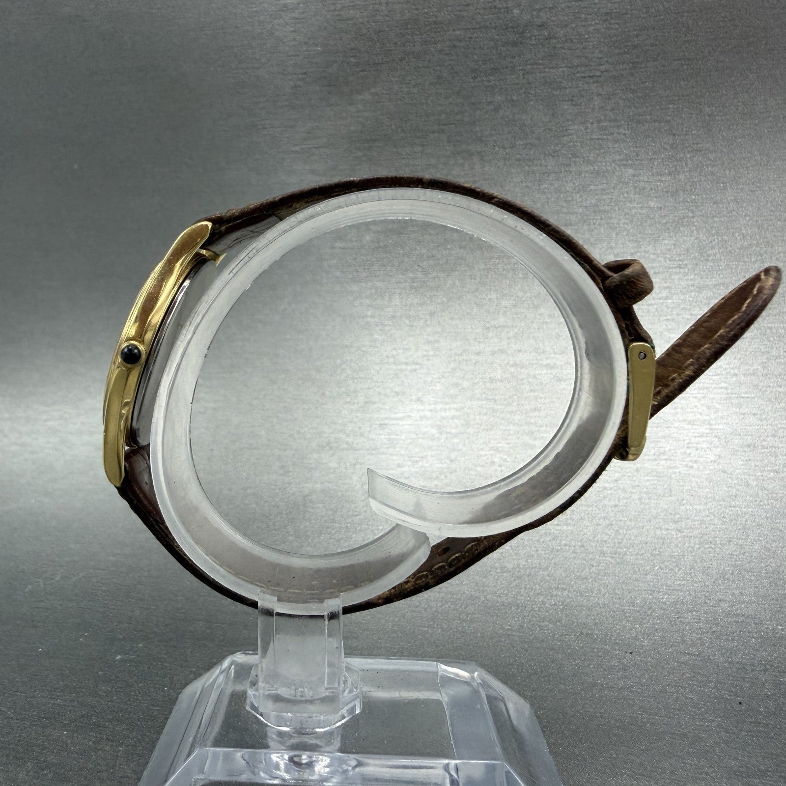 Seiko Watch Women 28mm Gold Dial Gold Tone Round 4N00-0720 New Battery Vintage6