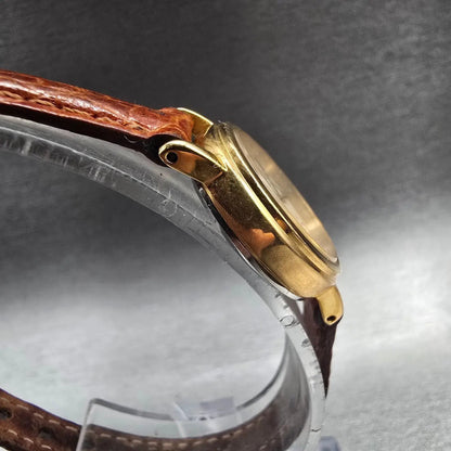 Seiko Watch Women 22mm Ivory Dial Gold Tone Round 1N01-0K40 New Battery VTG JP3