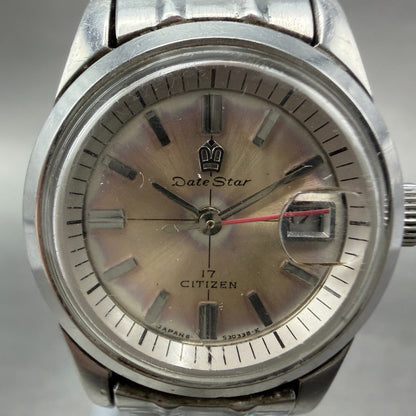 Citizen Date Star Watch Women 24mm Silver Dial Silver Tone 4-530314 Manual PARTS2