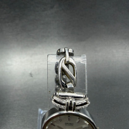 Seiko Watch Women 21mm Silver Dial Silver Tone Round 1421-0030 New Battery4