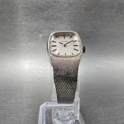 Orient Watch Women 19mm Silver Dial Silver Tone Manual Q120154-20 Runs Vintage5