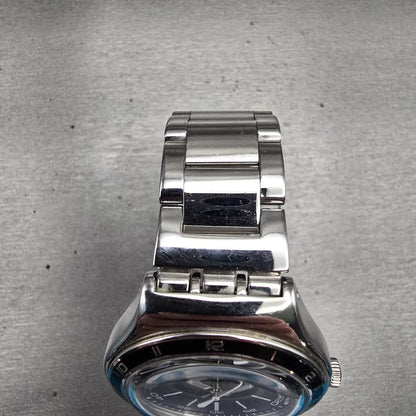 Swatch Irony Black Deceny Watch Men 37mm Black Dial Steel Daydate YGS749G NewBat4