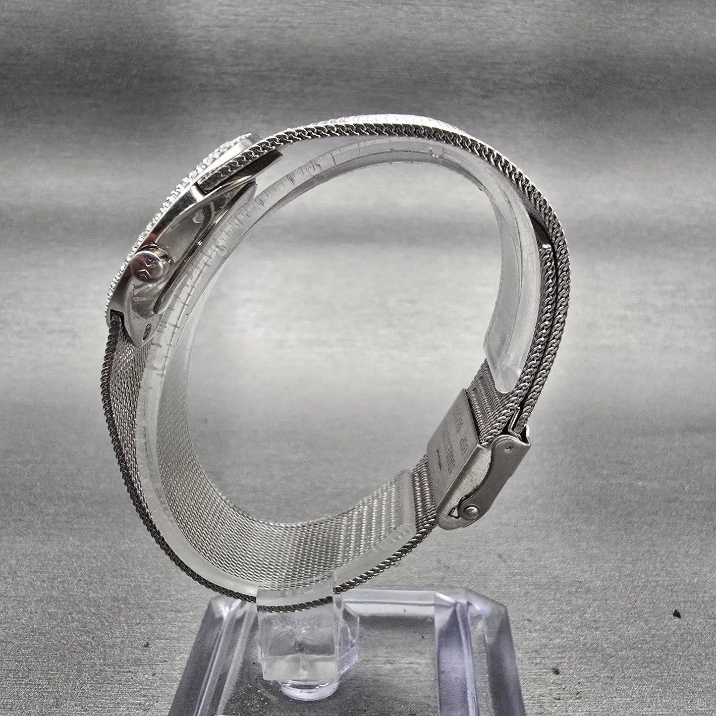 Skagen Watch Women 26mm MOP Dial Silver Tone Gemmed 566XSSS New Battery6