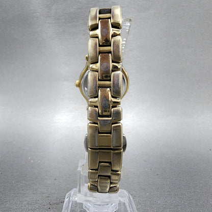 Citizen EcoDrive Watch Women 26mm MOP Dial Gold Tone Round Runs E031S0218217