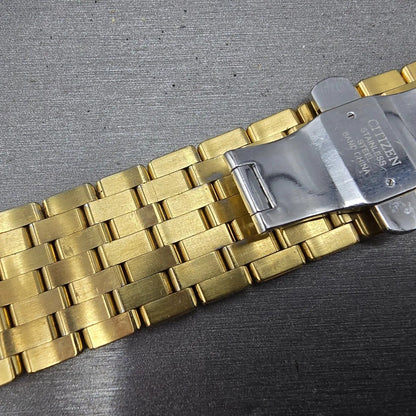 Citizen G820-T001688 Watch Band Gold Tone AR1002-56A Stiletto11