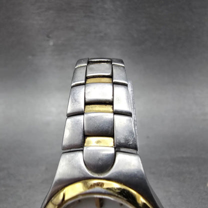 Citizen Eco-Drive Mickey Watch Women 25mm White Dial Two Tone Daydate Runs4