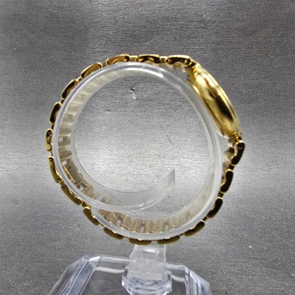 Raymond Weil Watch Women 23mm Champagne Dial Gold Plated Round 5850 New Battery7