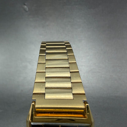 Citizen CQ Tank Watch Unisex 25mm Black Dial Gold Rectangle 6031-S06291 PARTS5