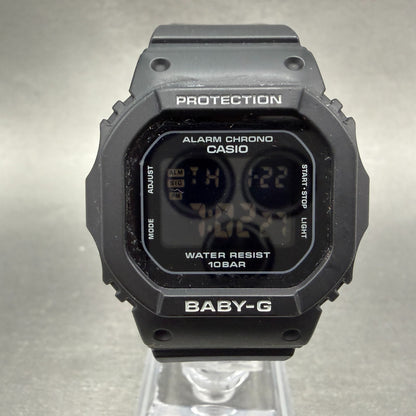 Casio Baby-G BGD-565 Watch Women 38mm Digital Black Alarm Chrono New Battery0