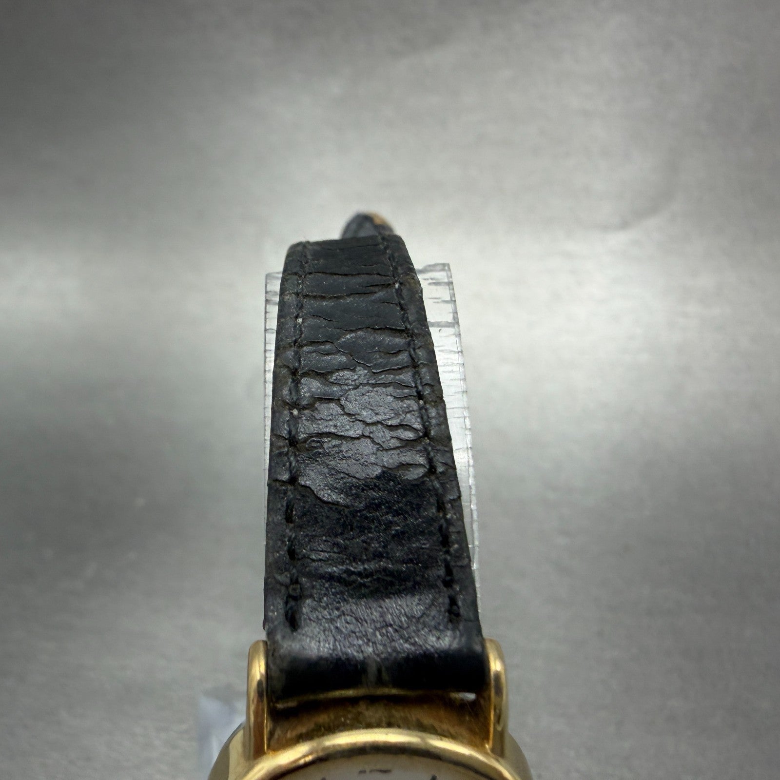 Seiko Watch Women 22mm White Dial Gold Tone Round 2P21-0A20 New Battery VTG HG54
