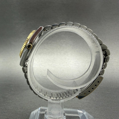 Seiko SQ Watch Women 25mm Silver Dial Two Tone Daydate Round 2A230039 NewBat 996